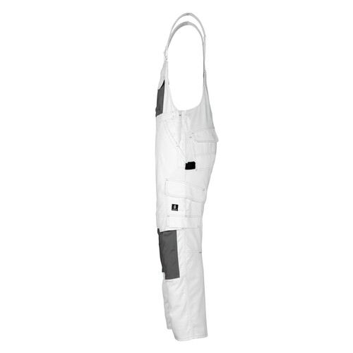 Orense Latzhose / Gr. 82C62, Weiß Produktbild Additional View 1 L