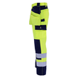 Almas Handwerkerhose / Gr. 90C50,  Hi-vis Gelb/Marine Produktbild Additional View 1 S