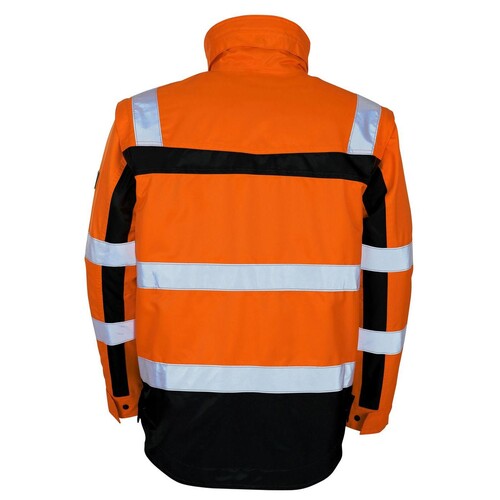 Loreto Winterjacke / Gr. L, Hi-vis  Orange/Marine Produktbild Additional View 2 L