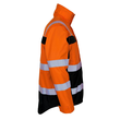 Loreto Winterjacke / Gr. L, Hi-vis  Orange/Marine Produktbild Additional View 3 S