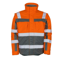 Loreto Winterjacke / Gr. 4XL, Hi-vis  Orange/Anthrazit Produktbild