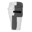 Zafra Handwerkershorts / Gr. C52, Weiß Produktbild Additional View 3 S