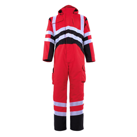 Safara Winterkombination / Gr. L,  Hi-vis Rot/Dunkelanthrazit Produktbild