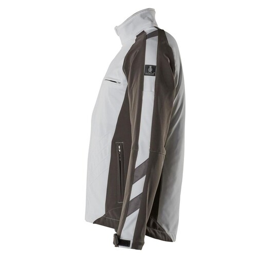 Dresden Soft Shell Jacke / Gr. M,  Weiß/Dunkelanthrazit Produktbild Additional View 1 L