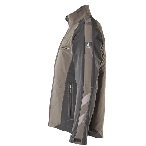 Dresden Soft Shell Jacke / Gr. XS,  Dunkelanthrazit/Schwarz Produktbild Additional View 1 L