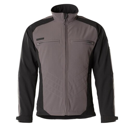 Dresden Soft Shell Jacke / Gr. XS,  Anthrazit/Schwarz Produktbild
