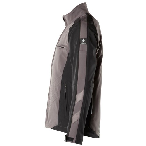 Dresden Soft Shell Jacke / Gr. XS,  Anthrazit/Schwarz Produktbild Additional View 1 L