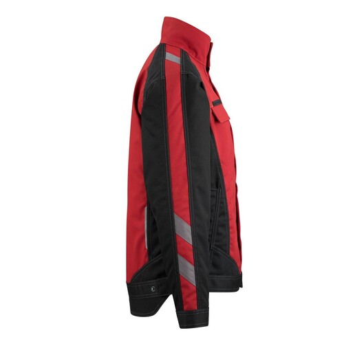 Mainz Arbeitsjacke / Gr. L, Rot/Schwarz Produktbild Additional View 3 L