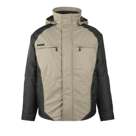 Frankfurt Winterjacke / Gr. L,  Hellkhaki/Schwarz Produktbild