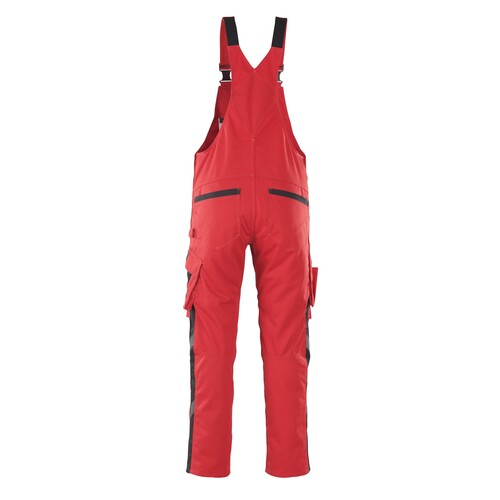 Leipzig Latzhose / Gr. 82C56,  Rot/Schwarz Produktbild Additional View 2 L