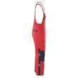 Leipzig Latzhose / Gr. 82C56,  Rot/Schwarz Produktbild Additional View 3 S