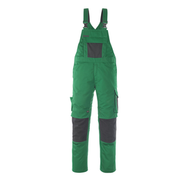 Leipzig Latzhose / Gr. 82C54,  Grün/Schwarz Produktbild