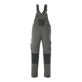 Leipzig Latzhose / Gr. 82C54,  Dunkelanthrazit/Schwarz Produktbild