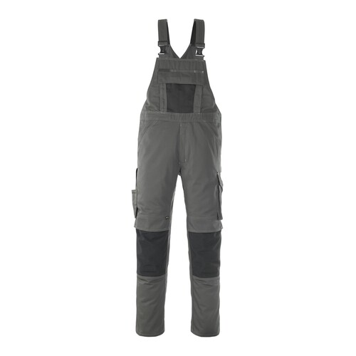 Leipzig Latzhose / Gr. 82C56,  Dunkelanthrazit/Schwarz Produktbild