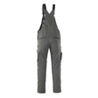 Leipzig Latzhose / Gr. 82C56,  Dunkelanthrazit/Schwarz Produktbild Additional View 2 S