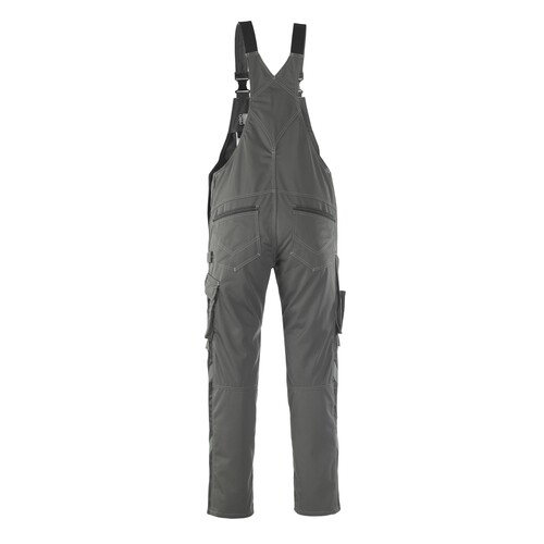 Leipzig Latzhose / Gr. 82C56,  Dunkelanthrazit/Schwarz Produktbild Additional View 2 L
