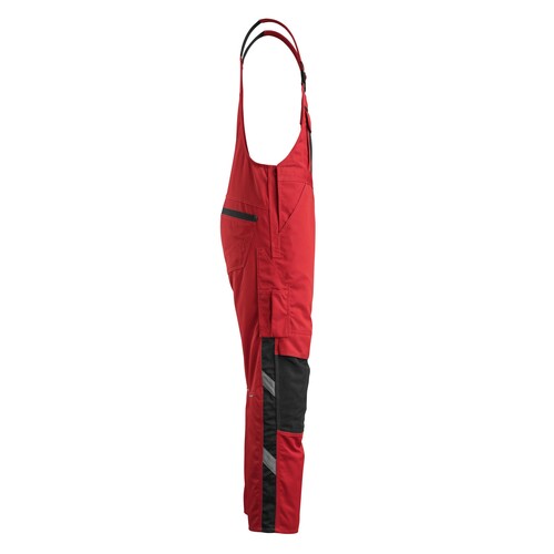 Augsburg Latzhose / Gr. 76C50,  Rot/Schwarz Produktbild Additional View 3 L