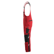 Augsburg Latzhose / Gr. 82C44,  Rot/Schwarz Produktbild Additional View 1 S