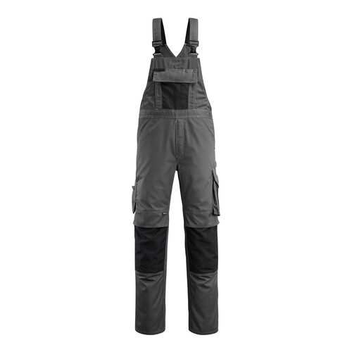 Augsburg Latzhose / Gr. 76C50,  Dunkelanthrazit/Schwarz Produktbild