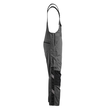 Augsburg Latzhose / Gr. 76C50,  Dunkelanthrazit/Schwarz Produktbild Additional View 3 S