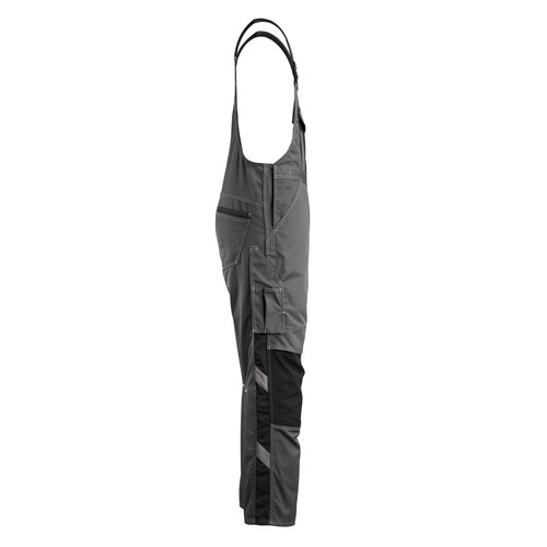 Augsburg Latzhose / Gr. 76C50,  Dunkelanthrazit/Schwarz Produktbild Additional View 3 L