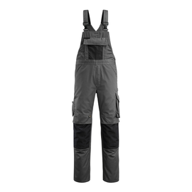 Augsburg Latzhose / Gr. 82C44,  Dunkelanthrazit/Schwarz Produktbild