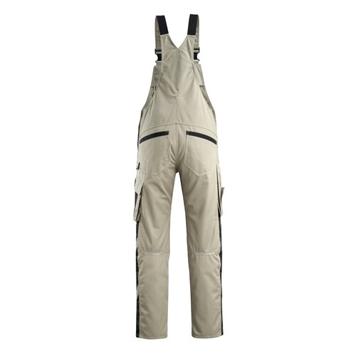 Augsburg Latzhose / Gr. 82C68,  Hellkhaki/Schwarz Produktbild Additional View 2 L