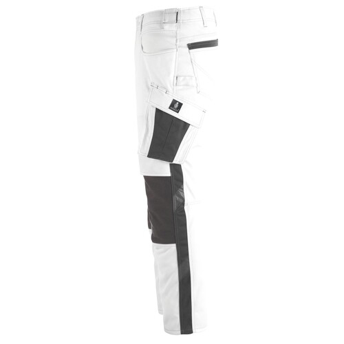 Erlangen Hose / Gr. 90C60,  Weiß/Dunkelanthrazit Produktbild Additional View 1 L
