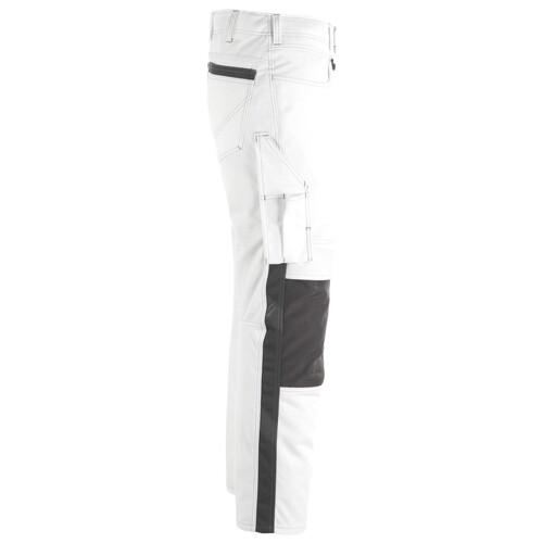 Erlangen Hose / Gr. 90C60,  Weiß/Dunkelanthrazit Produktbild Additional View 3 L