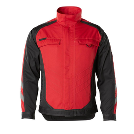 Fulda Arbeitsjacke / Gr. 3XL,  Rot/Schwarz Produktbild