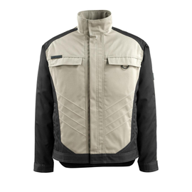 Fulda Arbeitsjacke / Gr. 3XL,  Hellkhaki/Schwarz Produktbild