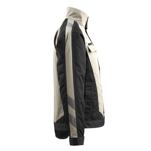 Fulda Arbeitsjacke / Gr. XS,  Hellkhaki/Schwarz Produktbild Additional View 3 L