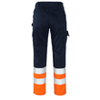 Patos Hose / Gr. 90C47, Marine/Hi-vis  Orange Produktbild Additional View 2 S