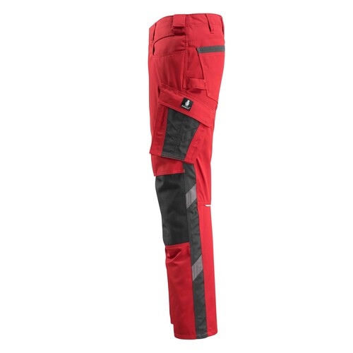 Mannheim Hose / Gr. 90C51, Rot/Schwarz Produktbild Additional View 1 L