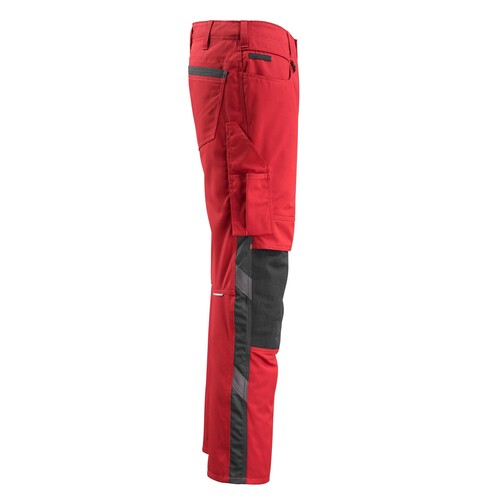 Mannheim Hose / Gr. 90C60, Rot/Schwarz Produktbild Additional View 3 L