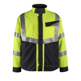 Biel Arbeitsjacke / Gr. L, Hi-vis  Gelb/Schwarzblau Produktbild