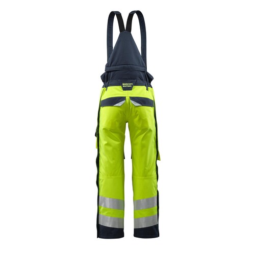 Renens Winterhose / Gr. S, Hi-vis  Gelb/Schwarzblau Produktbild Additional View 2 L