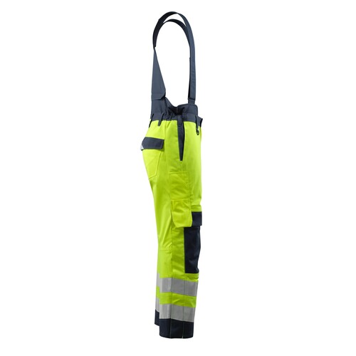 Renens Winterhose / Gr. S, Hi-vis  Gelb/Schwarzblau Produktbild Additional View 3 L