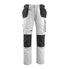 Bremen Handwerkerhose / Gr. 82C52,  Weiß/Dunkelanthrazit Produktbild
