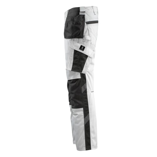 Bremen Handwerkerhose / Gr. 82C52,  Weiß/Dunkelanthrazit Produktbild Additional View 1 L