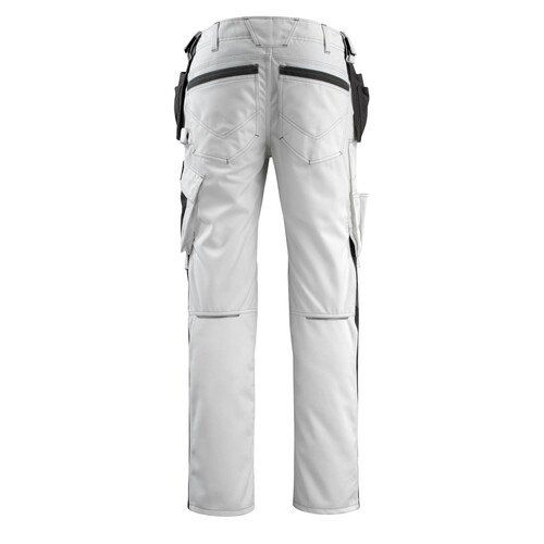 Bremen Handwerkerhose / Gr. 82C52,  Weiß/Dunkelanthrazit Produktbild Additional View 2 L