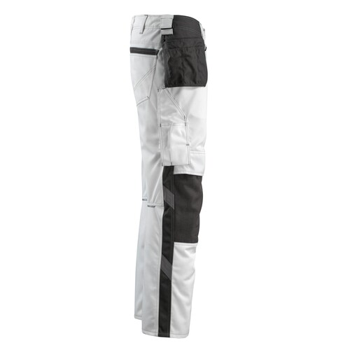 Bremen Handwerkerhose / Gr. 82C52,  Weiß/Dunkelanthrazit Produktbild Additional View 3 L
