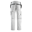 Bremen Handwerkerhose / Gr. 82C60,  Weiß/Dunkelanthrazit Produktbild Additional View 2 S