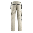Bremen Handwerkerhose / Gr. 90C54,  Hellkhaki/Schwarz Produktbild Additional View 2 S