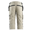 Lindau Handwerker-Dreiviertel-Hose /  Gr. C52, Hellkhaki/Schwarz Produktbild Additional View 2 S