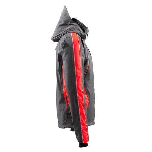 Gandia Jacke / Gr. XL,  Dunkelanthrazit/Hi-vis Rot Produktbild Additional View 3 L