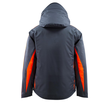 Tolosa Winterjacke / Gr. S,  Schwarzblau/Hi-vis Orange Produktbild Additional View 2 S