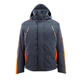 Tolosa Winterjacke / Gr. XL,  Schwarzblau/Hi-vis Orange Produktbild