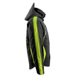Tolosa Winterjacke / Gr. XL,  Schwarz/Hi-vis Gelb Produktbild Additional View 3 S
