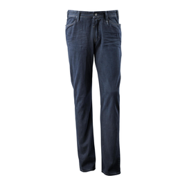 Manhattan Jeans / Gr. W36L34,  Gewaschener dunkelblauer Denim Produktbild